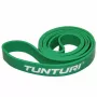 Tunturi Power Band Medium fascia di resistenza loop (verde, 104 x 2,9 cm, lattice naturale)