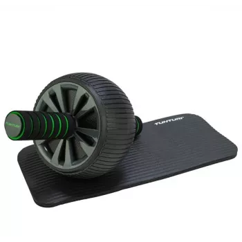 Tunturi Pro Exercise Wheel Deluxe ruota addominale con tappetino per ginocchia