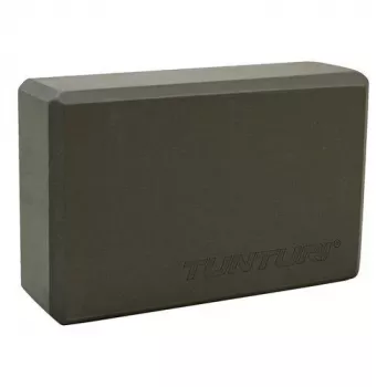 Tunturi Yoga Block, antracite – schiuma EVA ad alta densità, antiscivolo, leggero