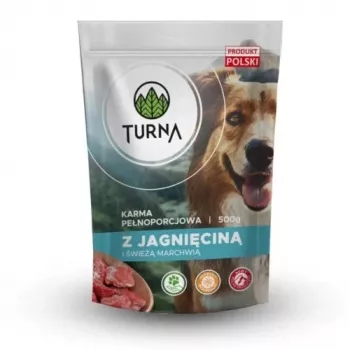 TURNA cibo umido per cani con agnello – scatoletta 500g
