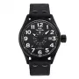 TW STEEL VS41-Volante Orologio uomo al quarzo 45mm quadrante nero cinturino in pelle