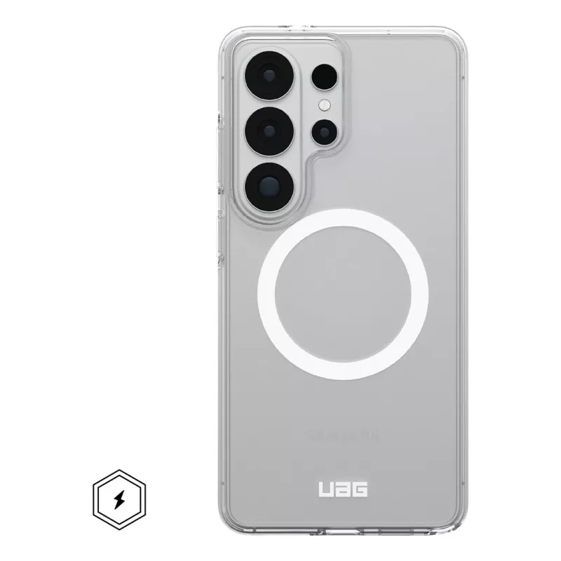 UAG Scout Clear Magnet Case per Samsung Galaxy S26 Ultra - Ice/bianco