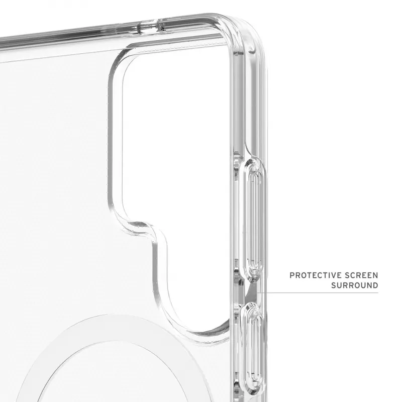 UAG Scout Clear Magnet Case per Samsung Galaxy S26 Ultra - Ice/bianco