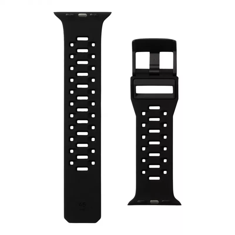 UAG Scout cinturino in silicone per Apple Watch 49mm/45mm/44mm/42mm - nero