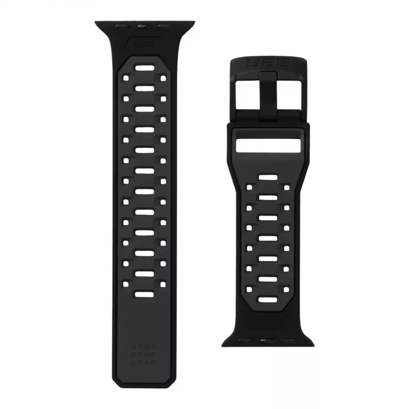UAG Scout cinturino in silicone per Apple Watch 49mm/45mm/44mm/42mm - nero
