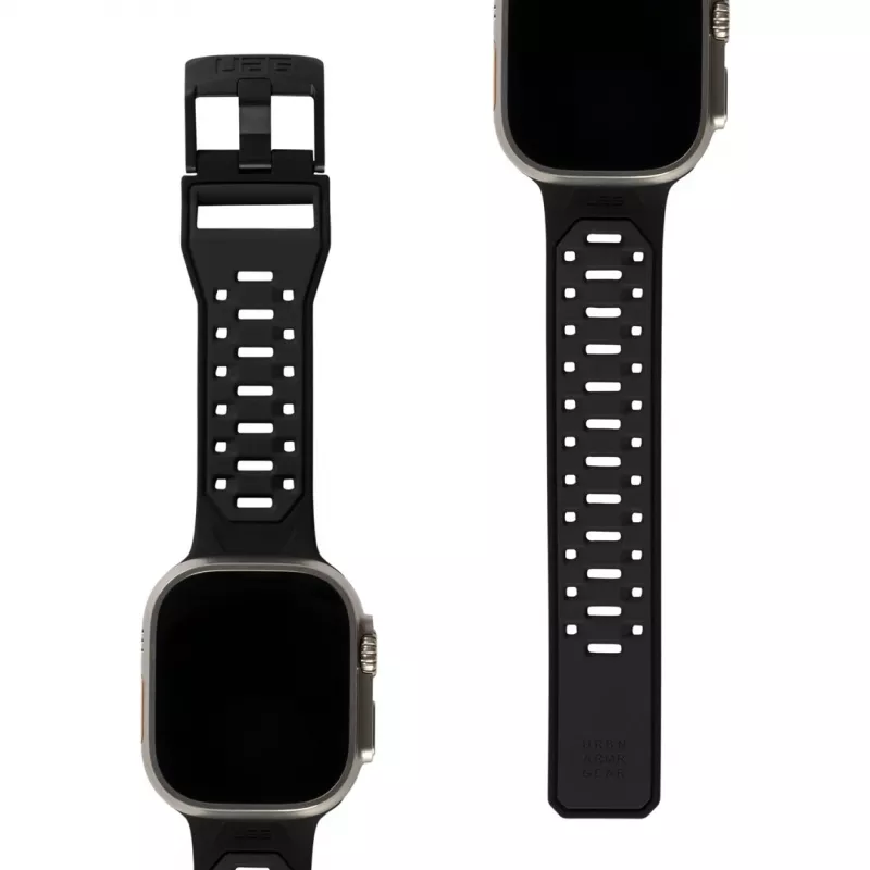 UAG Scout cinturino in silicone per Apple Watch 49mm/45mm/44mm/42mm - nero