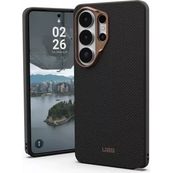 UAG Urban Armor Gear custodia FIBR ARMR con modulo magnetico per Samsung Galaxy S26 Ultra, nero/bronzo