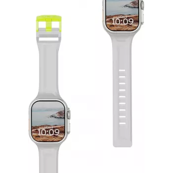 UAG Urban Armor Gear Scout Cinturino per Apple Watch Ultra/44/45/46mm – Smoke/Active Neon 191488113B81