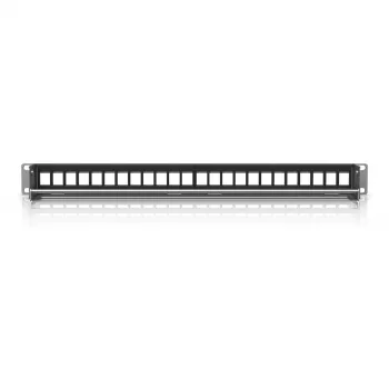 Ubiquiti pannello patch keystone vuoto 24 porte per dispositivi UniFi rack-mount 1U