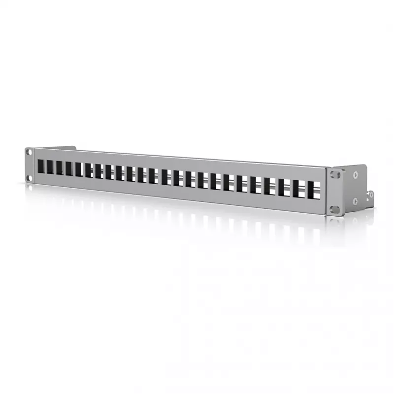 Ubiquiti pannello patch keystone vuoto 24 porte per dispositivi UniFi rack-mount 1U