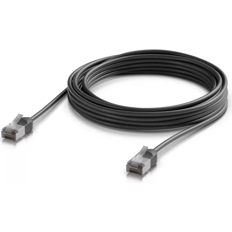 Ubiquiti UACC-Cable-Patch-Outdoor-C6A-5M-BK Cavo patch Cat6A per esterni, schermato, 5 m, nero