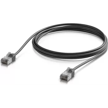Ubiquiti UniFi Premium Cavo patch per esterni, Cat6A, 2 m, nero (UACC-Cable-Patch-Outdoor-C6A-2M-BK)
