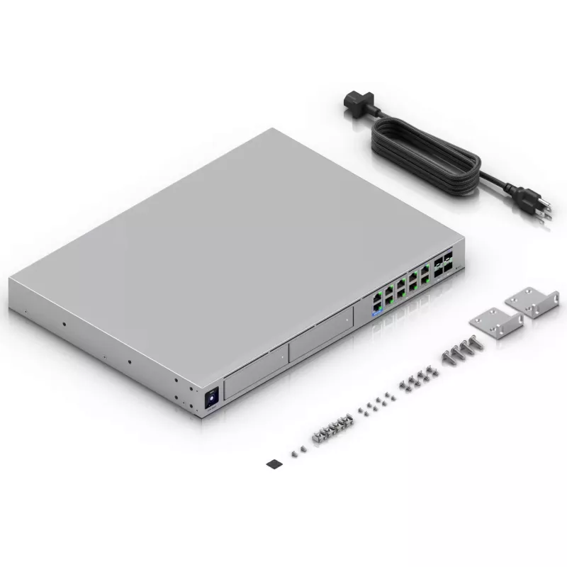 Ubiquiti UniFi Dream Machine Beast – 25 Gbps IPS/IDS, oltre 7500 client, gateway cloud rackmount 1U
