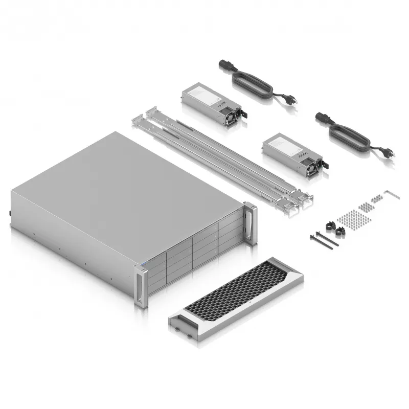 Ubiquiti UniFi Enterprise NVR Core ENVR-Core – NVR rackmount 1U con 2x 10GbE, 32GB RAM, 2 vani
