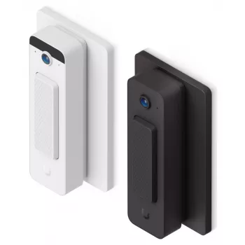 Ubiquiti UniFi Protect G4 Doorbell Lite piastra di montaggio per scatola da incasso, bianco (UACC-DBL-GB-PLATE-W)