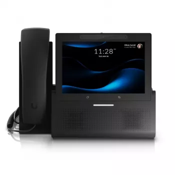 Ubiquiti UniFi Talk UTP-G3-Touch-Enterprise Telefono da tavolo VoIP con touchscreen, Nero, Wi-Fi