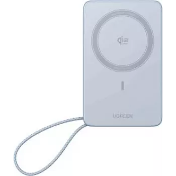 UGREEN power bank magnetica 10000 mAh 25W Qi2 grigia, universale (65958)