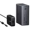 UGREEN docking station USB-C 14-in-1 con doppio DisplayPort, HDMI, 100W PD, Gigabit Ethernet, lettore schede SD/TF e audio 3,5 mm