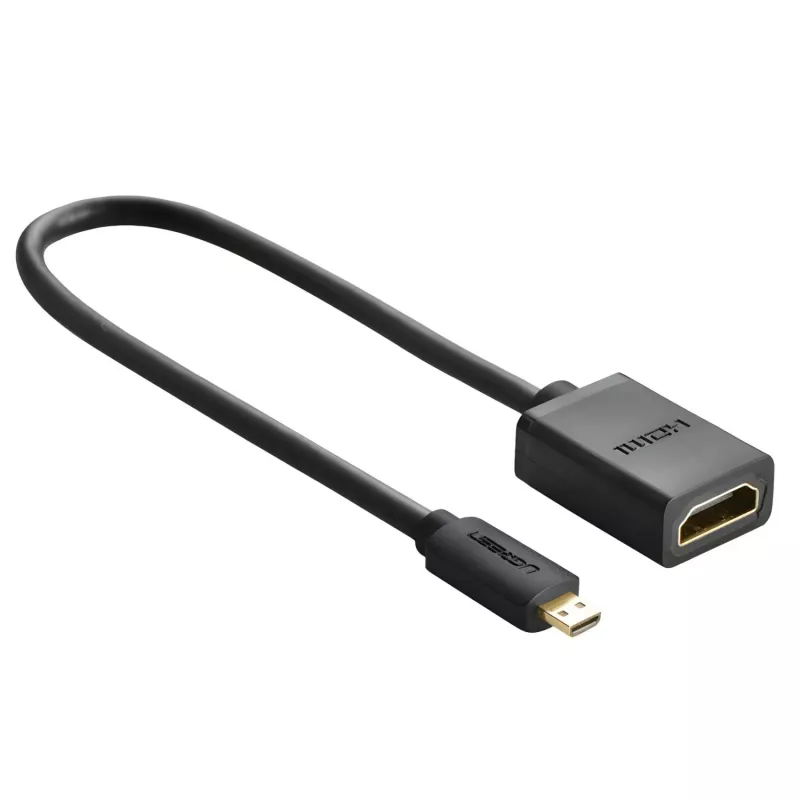 UGREEN 20134-20134 adattatore Micro-HDMI maschio a HDMI femmina - nero