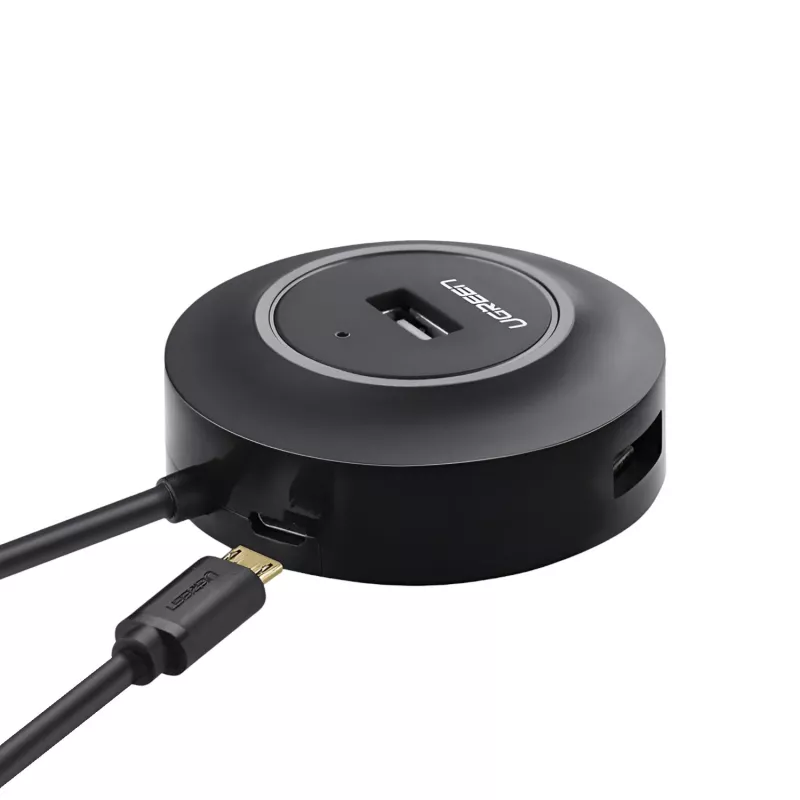 UGREEN Hub USB 2.0 4 in 1 (20777) - nero
