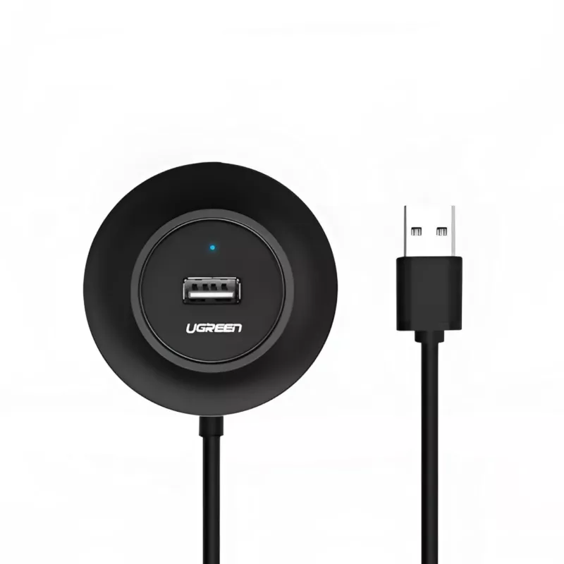 UGREEN Hub USB 2.0 4 in 1 (20777) - nero