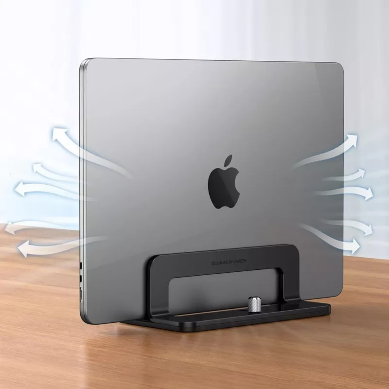 UGREEN Supporto verticale in alluminio per MacBook Laptop Tablet (20471 LP258) grigio scuro