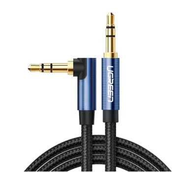 UGREEN cavo AUX angolare 2 x mini jack 3,5 mm 1 m blu (AV112)