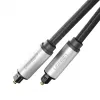 Ugreen AV108 10540 cavo audio ottico digitale Toslink/SPDIF 2m grigio