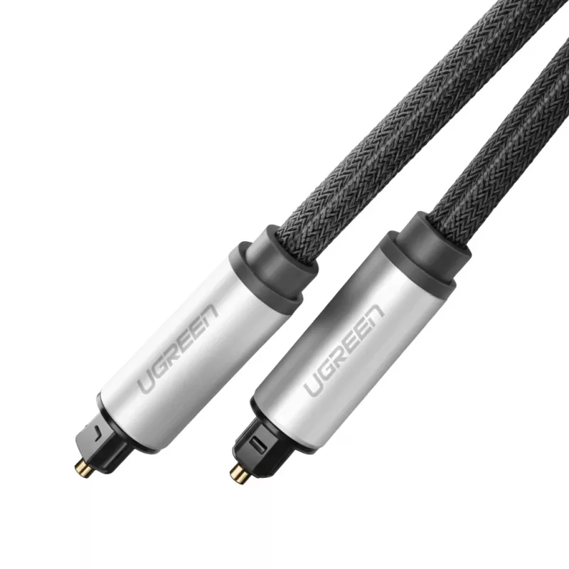 Ugreen AV108 10540 cavo audio ottico digitale Toslink/SPDIF 2m grigio
