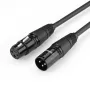 UGREEN AV130 cavo XLR femmina a XLR maschio cavo per microfono - 3 m (nero)