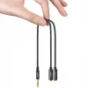 UGREEN AV134 cavo splitter audio a Y da 3,5mm 20cm bianco