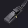 UGREEN cavo patch Ethernet Cat 7 STP 10m nero piatto RJ45 LAN 10 Gbps