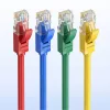 Cavo Ethernet UGREEN Cat6 UTP 2M rosso – cavo patch di rete RJ45 ad alta velocità 10Gbps