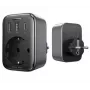 UGREEN CD314 Caricabatterie GaN 30W con 2 USB-A, 1 USB-C e 1 presa AC, spina EU, Nero