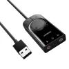 UGREEN CM129 Adattatore audio stereo esterno USB-A a 3,5mm - nero