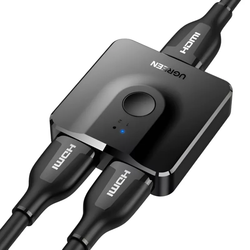 UGREEN CM217-50966 Switch HDMI 4K bidirezionale 2-in-1 - nero