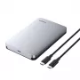 UGREEN CM300 case per disco fisso USB Type-C 2,5 pollici - argento
