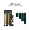 UGREEN CM302 scheda adattatore M.2 NVMe su PCIe 3.0 x4