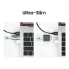 UGREEN CM383-80864 Adattatore audio esterno USB-A a jack audio 3,5 mm - argento