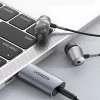 UGREEN CM383-80864 Adattatore audio esterno USB-A a jack audio 3,5 mm - argento