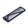 UGREEN CM400-90264 Case per SSD M.2 NVMe/SATA 10Gbps USB-C 3.2 Gen 2 senza attrezzi in alluminio argento