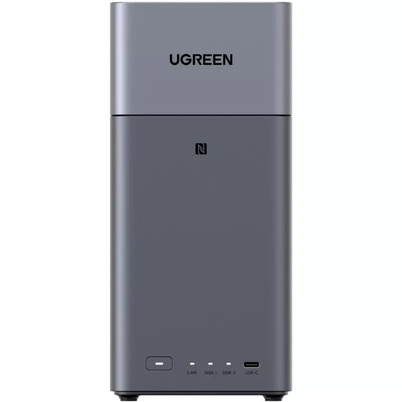 UGREEN DH2300 + 2x 6 TB Seagate IronWolf HDD bundle (nero)