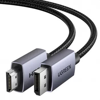 UGREEN Cavo adattatore DisplayPort a HDMI 4K@30Hz 1m nero DP125
