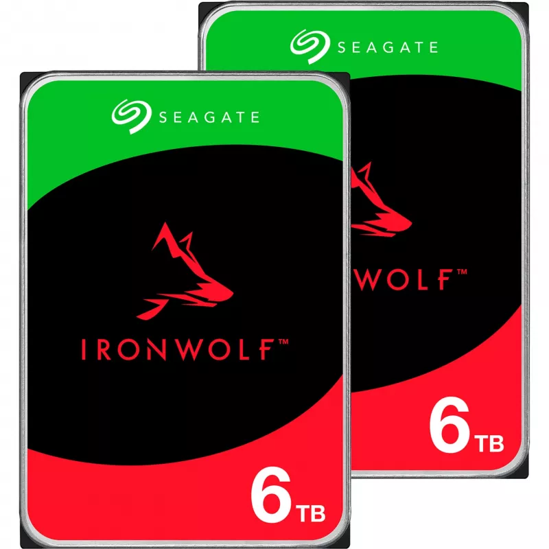 UGREEN DXP2800+ bundle 2x Seagate IronWolf HDD - NAS 2 bay con Intel Celeron N5105, 8GB DDR4, 2x 2,5GbE, incl. 2x HDD da 4TB