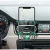 UGREEN Gravity supporto auto per telefono per cruscotto parabrezza, supporto universale per smartphone con ventosa forte, rotazione 360°, braccio telescopico, sblocco con un pulsante, nero