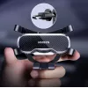 UGREEN Gravity supporto auto per telefono per cruscotto parabrezza, supporto universale per smartphone con ventosa forte, rotazione 360°, braccio telescopico, sblocco con un pulsante, nero