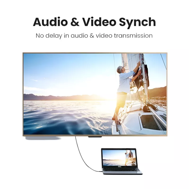UGREEN HD101 cavo HDMI 2.0 4K 60Hz 2m nero-giallo