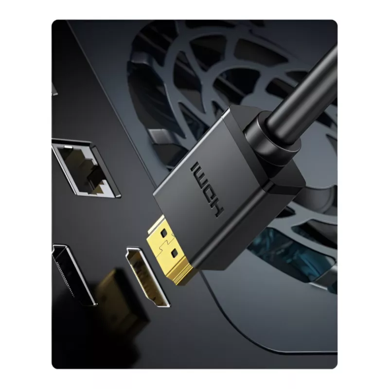 UGREEN HD106 cavo HDMI a DVI, 2m, nero, 1080p, dorato, tripla schermatura
