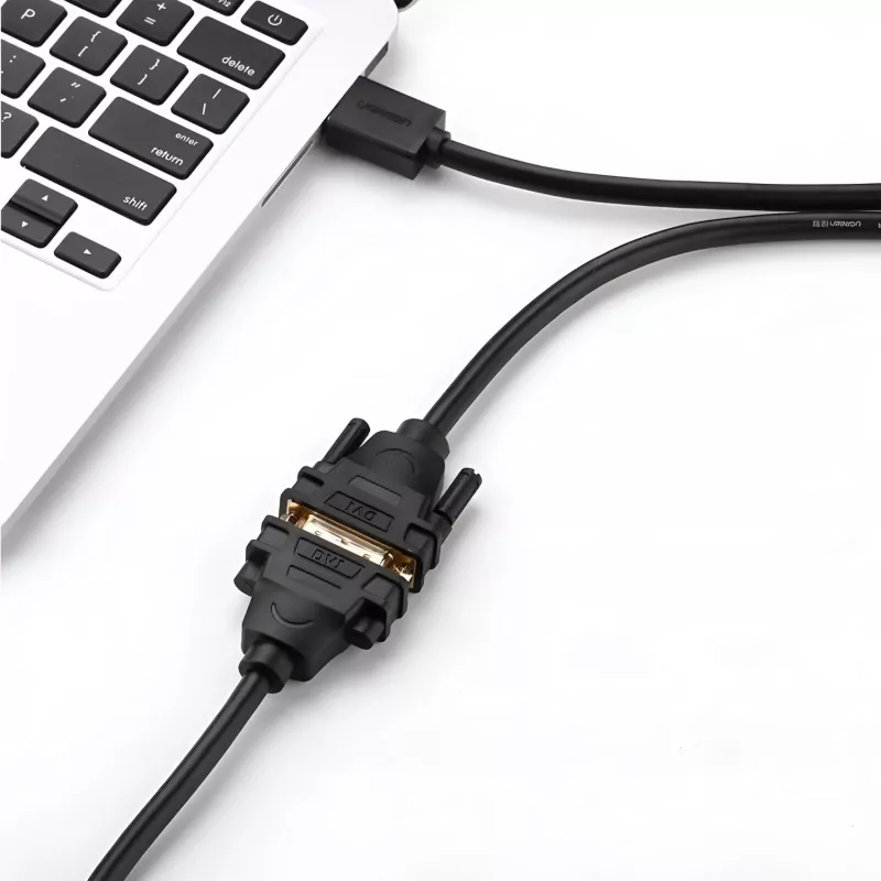 UGREEN HD106 cavo HDMI a DVI, 2m, nero, 1080p, dorato, tripla schermatura