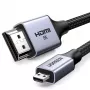 UGREEN HD164 Cavo Micro HDMI a HDMI 2.1 8K 2m Grigio